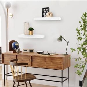 Threshold White Wall Display Shelves